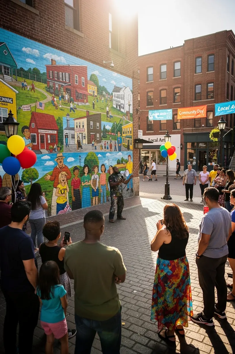 Community members discussing feedback loops for improvement.