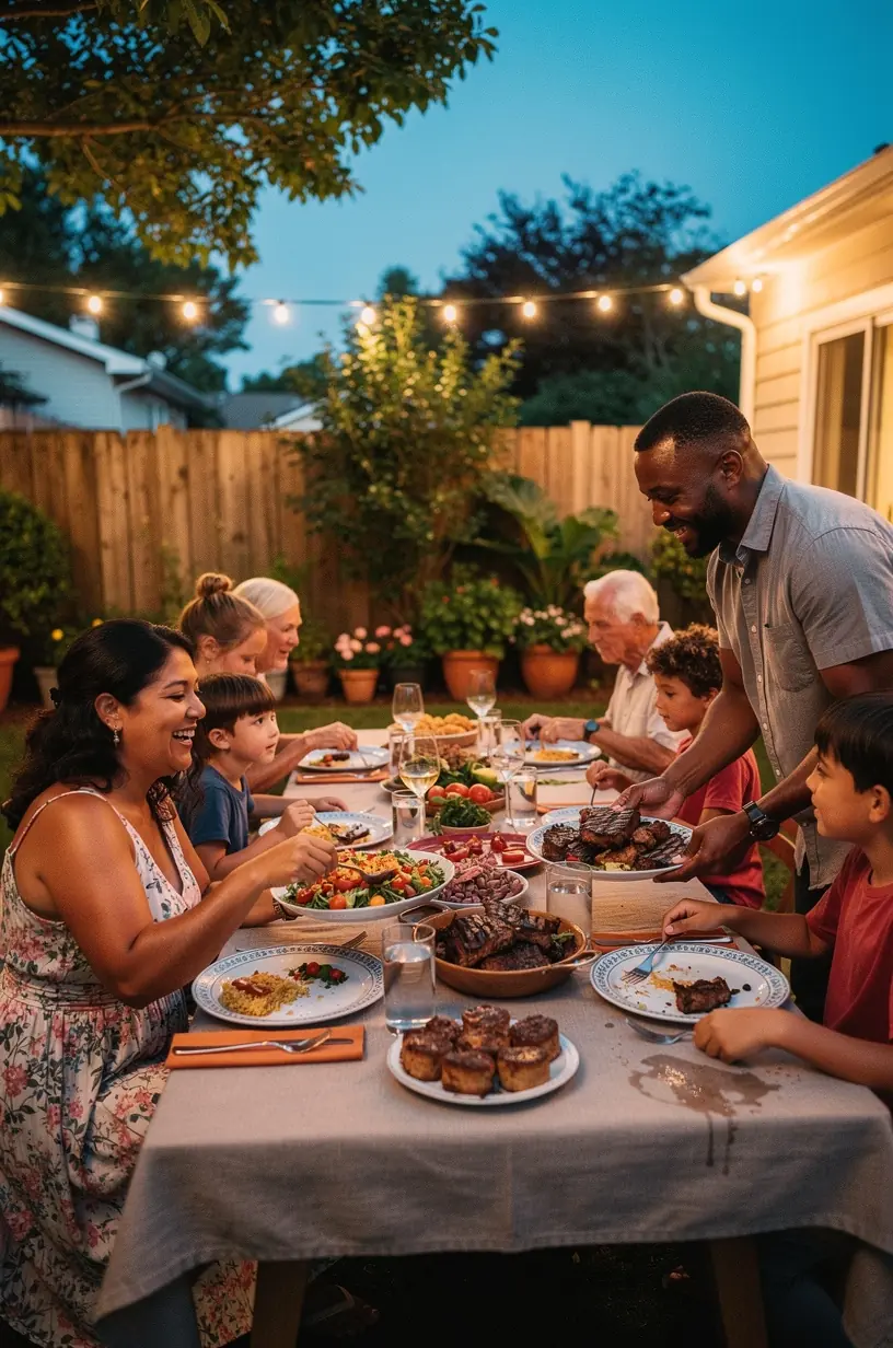 Neighborhood collaboration through community engagement strategies.