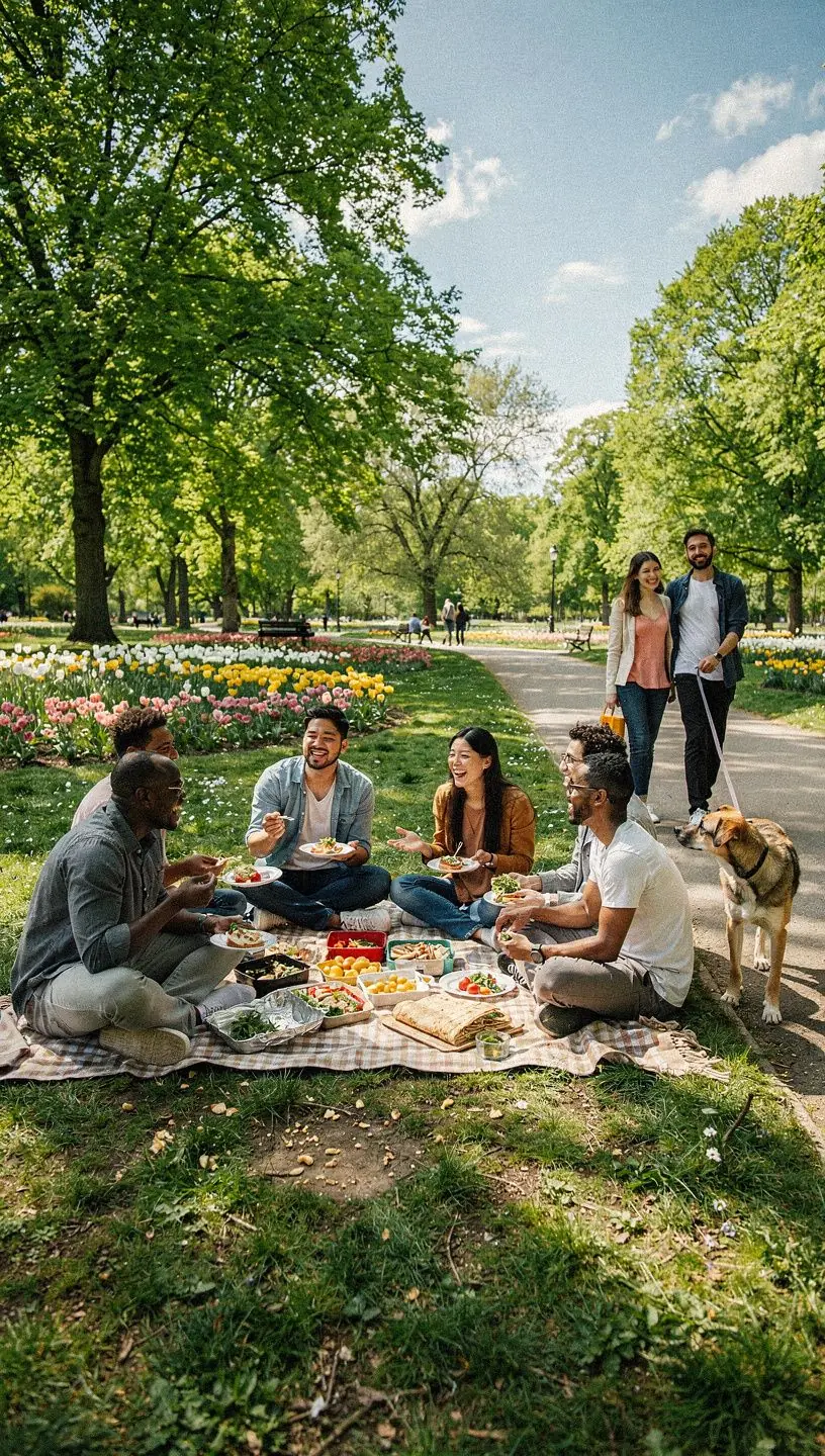 Modern office environment